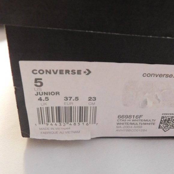 CONVERSE Chuck Taylor Unicorn Logo Sneakers NEW - Picture 7 of 7